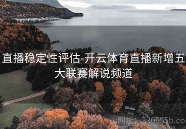 直播稳定性评估-开云体育直播新增五大联赛解说频道