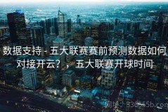 数据支持 - 五大联赛赛前预测数据如何对接开云？，五大联赛开球时间