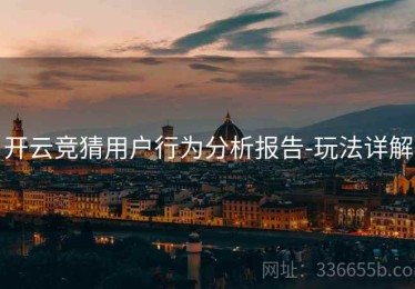 开云竞猜用户行为分析报告-玩法详解