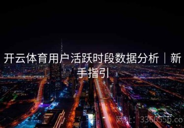 开云体育用户活跃时段数据分析｜新手指引